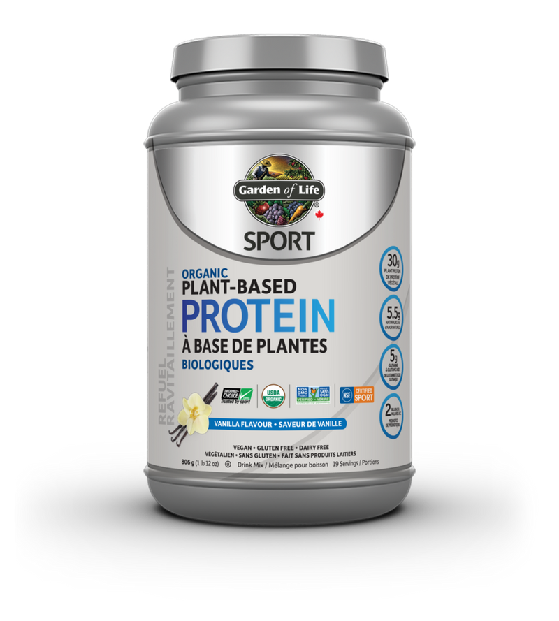 SPORT Organic Plant Based Protein 806g / Vanilla / g