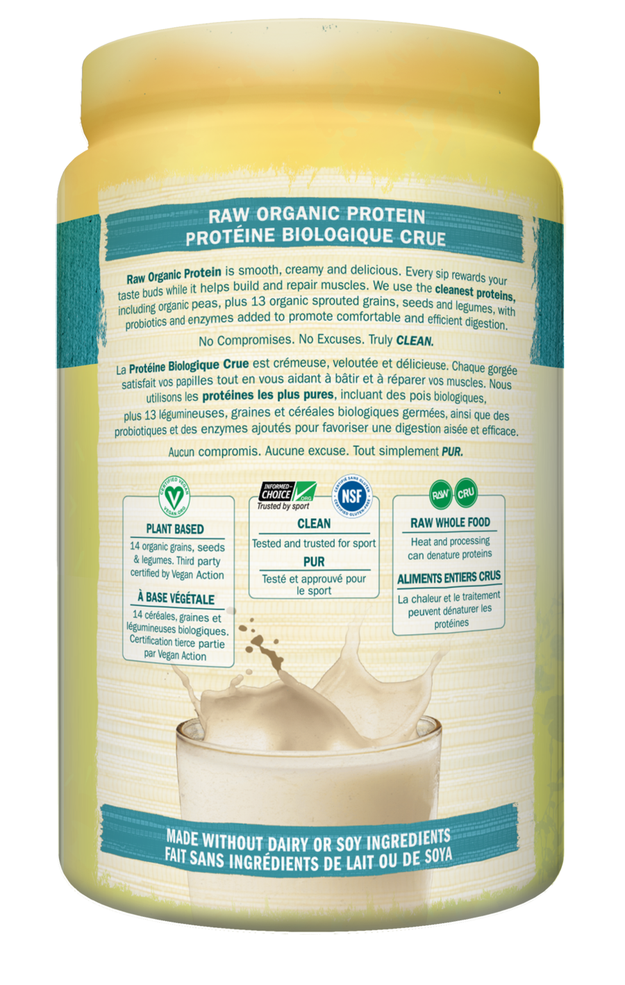 Garden of Life Raw Organic Protein 568g (1lb 4 Oz) / Unflavored, About Supplement