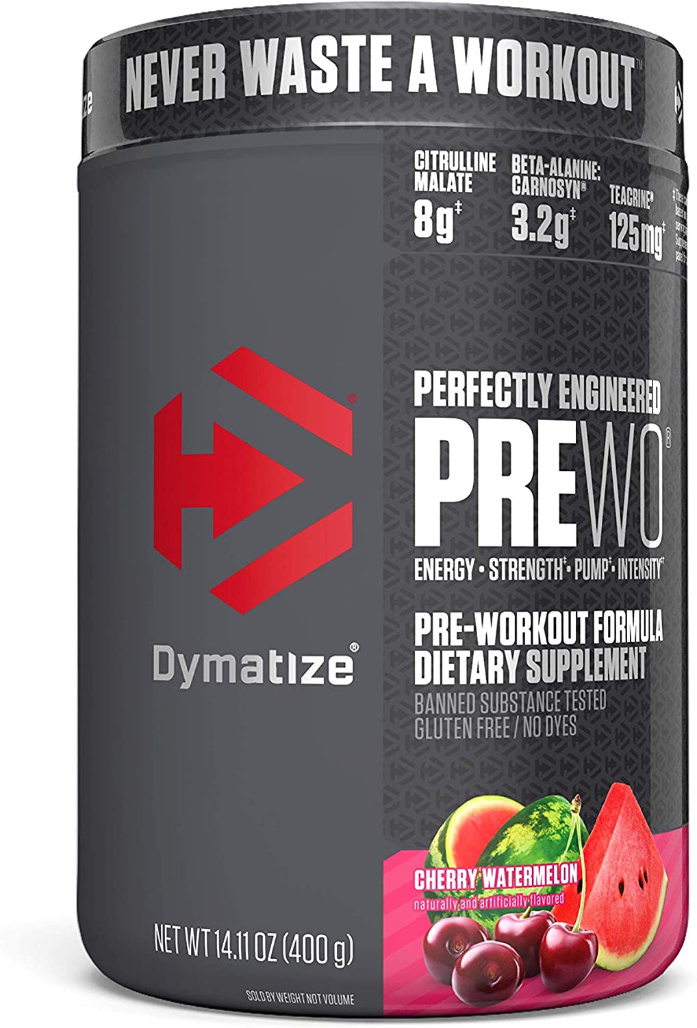 Dymatize Nutrition Pre-Workout 400g / Cherry Watermelon