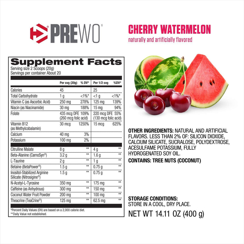 Dymatize Nutrition Pre-Workout 400g / Cherry Watermelon