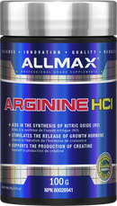 ALLMAX Arginine HCL - 100g - - Amino Acids