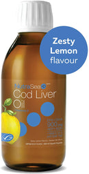 Nature's Way NutraSea Cod Liver Oil + Vitamin D - Lemon 200ml - Omega 3