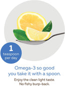 Nature's Way NutraSea Cod Liver Oil + Vitamin D - Lemon 200ml - Omega 3