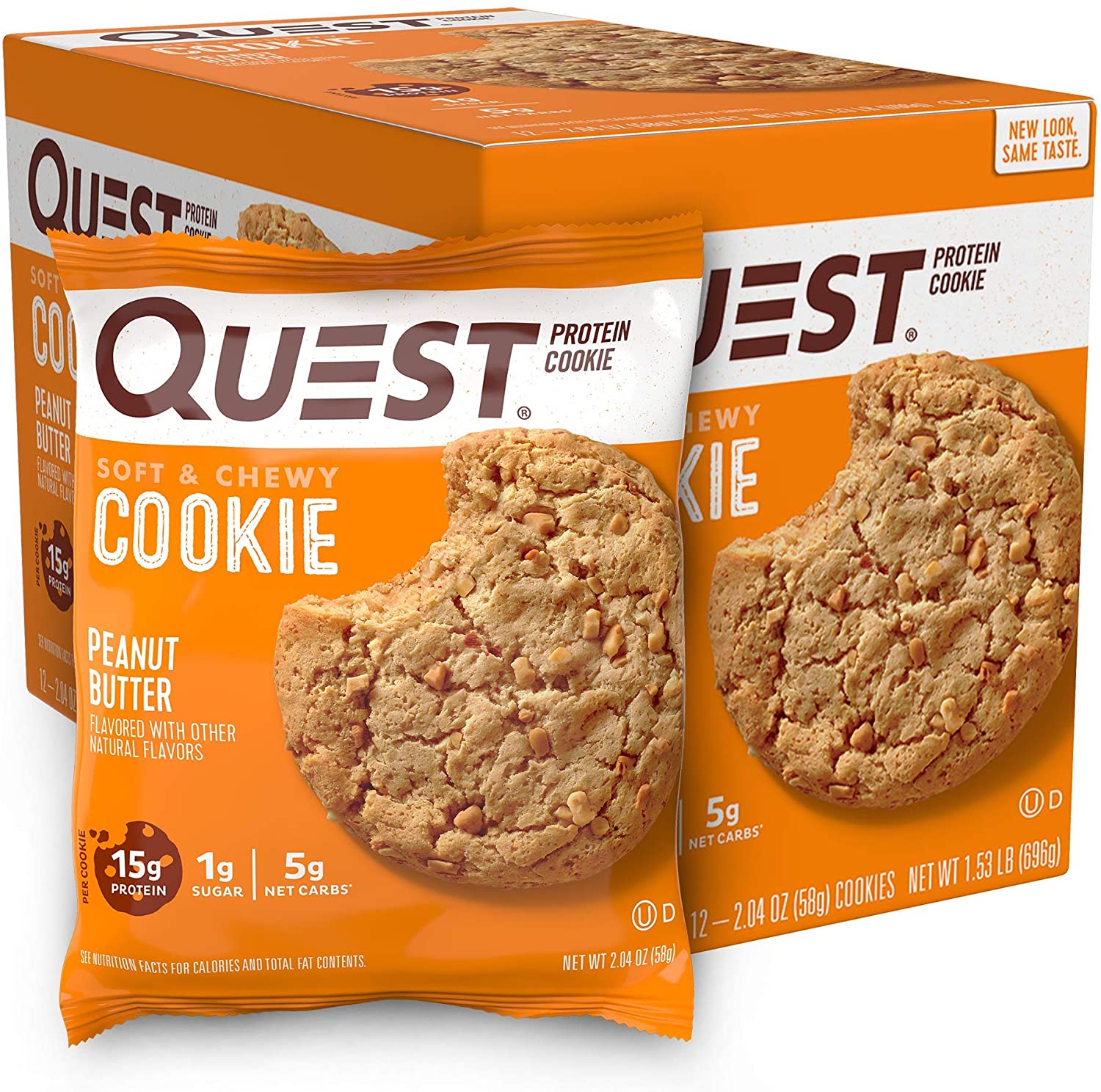Quest Cookie 12 / Peanut Butter