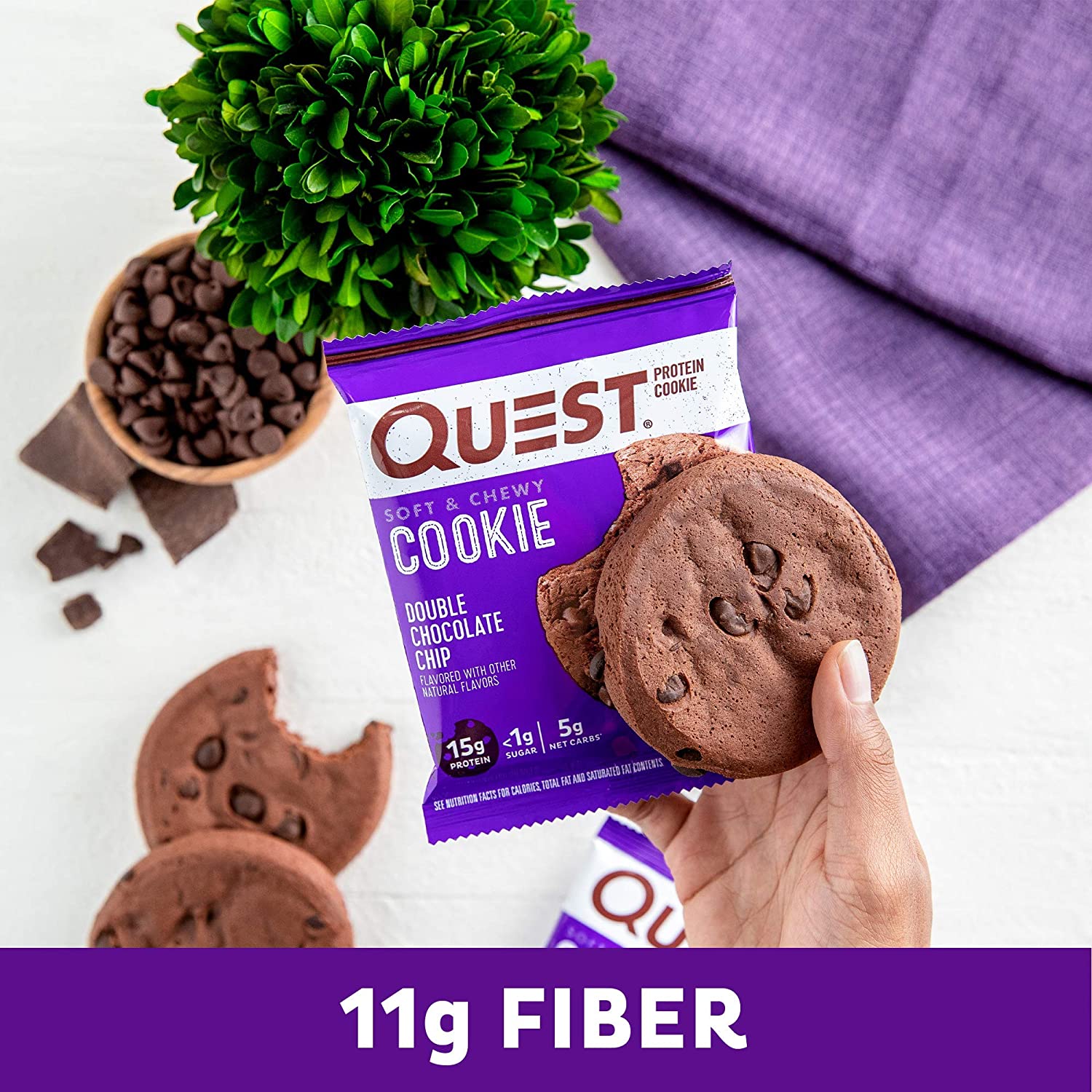 Quest Cookie 12 / Double Chocolate Chip