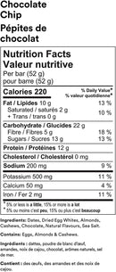 RXBAR Protein Bar - Chocolate Chip 52g - Protein snacks