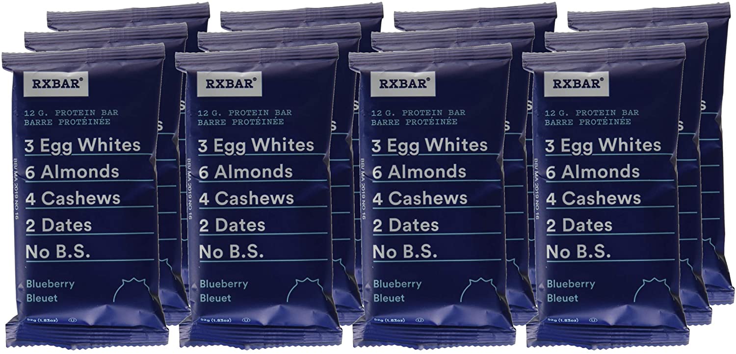 RXBAR Protein Bar Blueberry / Pack of 12