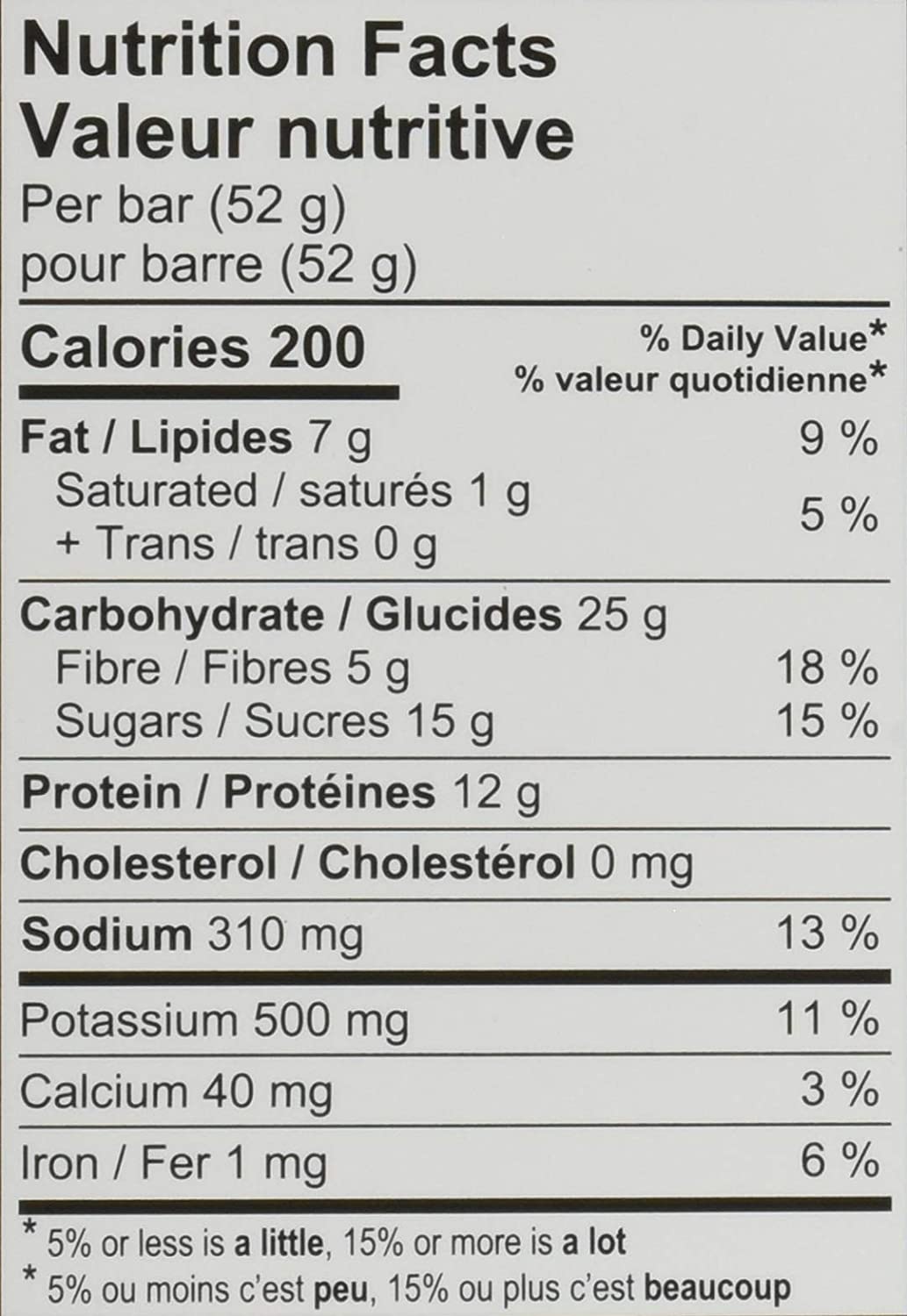 RXBAR Protein Bar Peanut Butter / Pack of 12
