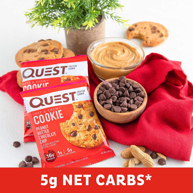 Quest Cookie 12 / PB Chocolate Chip