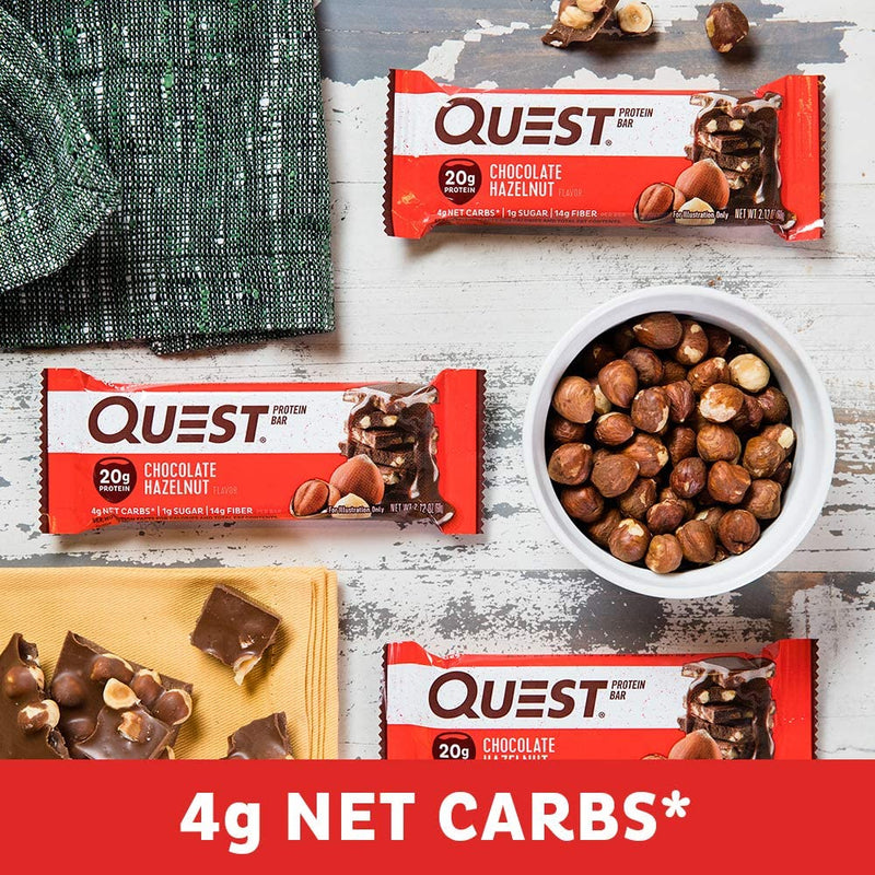Quest Bar Pack of 12 / Chocolate Hazelnut