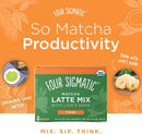 Four Sigmatic Matcha Latte Mix with Lion's Mane - 10 packets - - Latte Mix