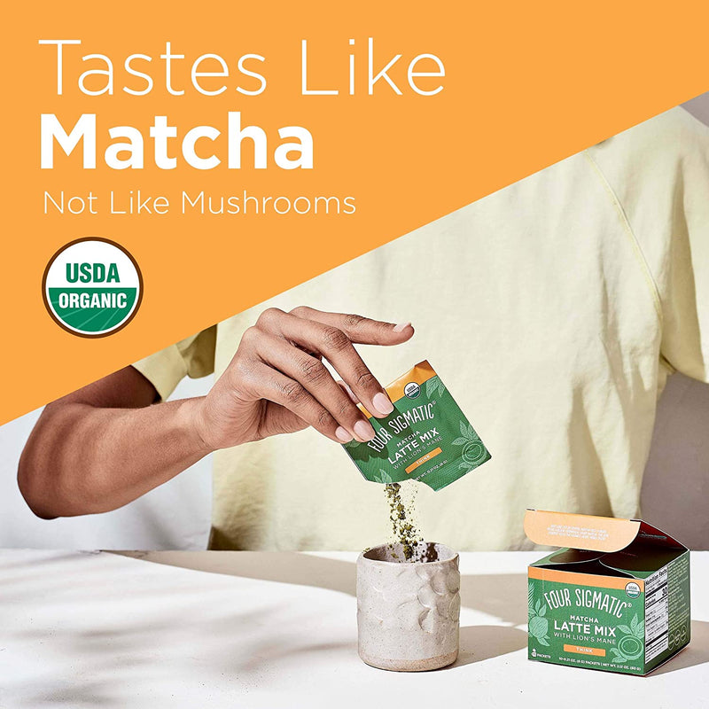 Matcha Latte Mix with Lion's Mane (6gx10) 10