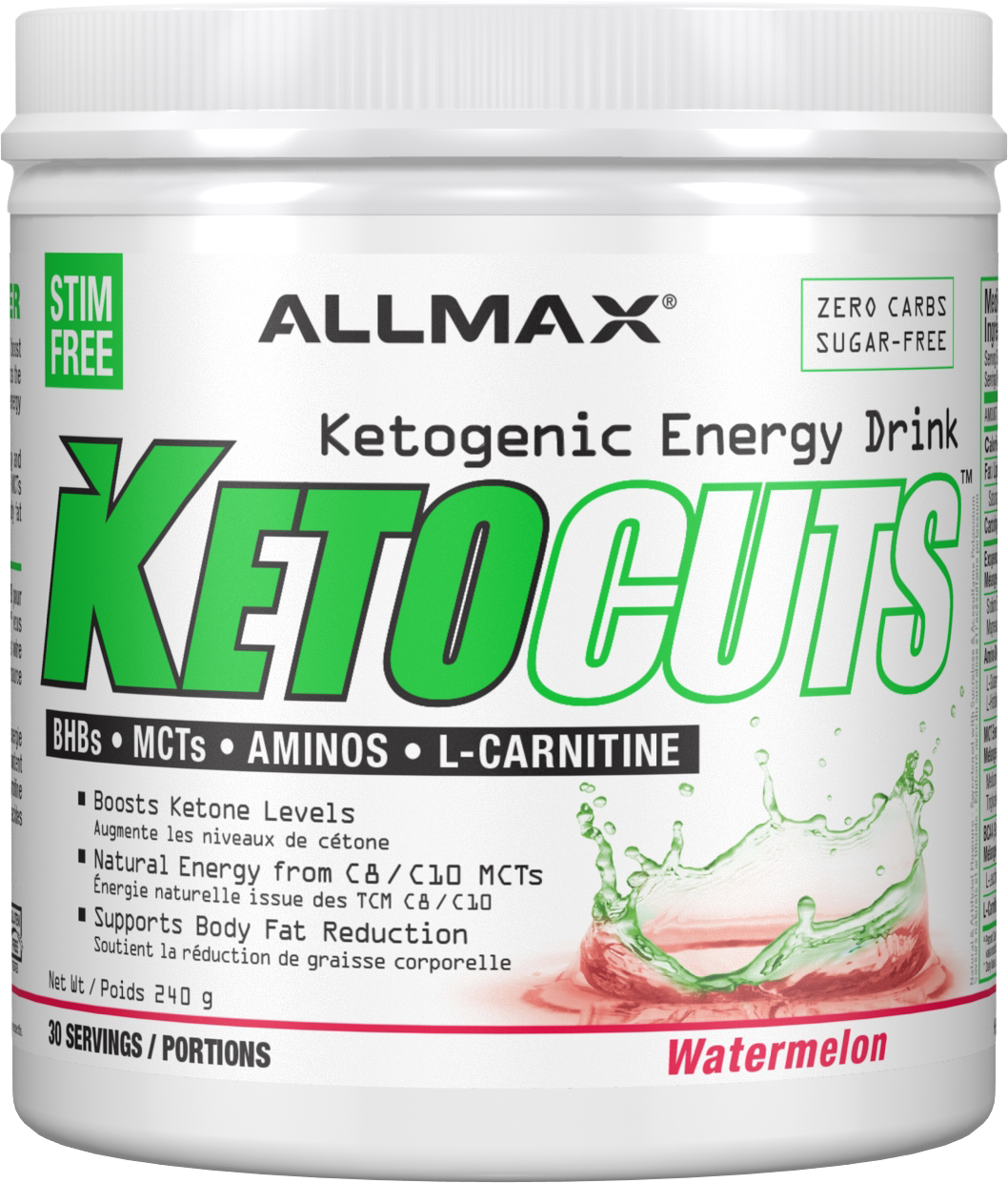 KETO-CUTS 240g / Watermelon