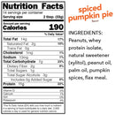 NUTS 'n MORE Peanut Butter Spread - SPICED PUMPKIN PIE 1lb - Spread