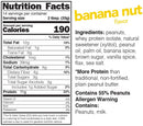 NUTS 'n MORE Peanut Butter Spread - BANANA NUT 1lb - Spread
