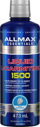 ALLMAX L-Carnitine Liquid - Blue Raspberry 473ml - Amino Acids