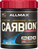 ALLMAX Carbion+ with Electrolytes - Blue Bomb Pop 25 Servings - Pre-Workout