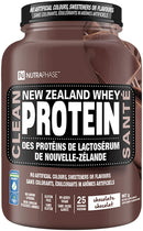 Nutraphase Clean New Zealand Whey Protein - Chocolate 25 servings - Protein Powder