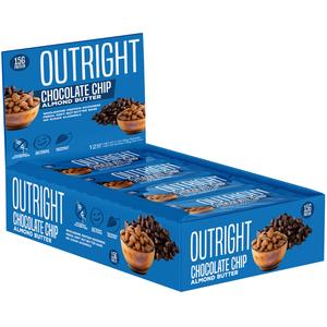 MTS OUTRIGHT PROTEIN BARS ALMOND BUTTER CHOCOLATE CHIP / 12