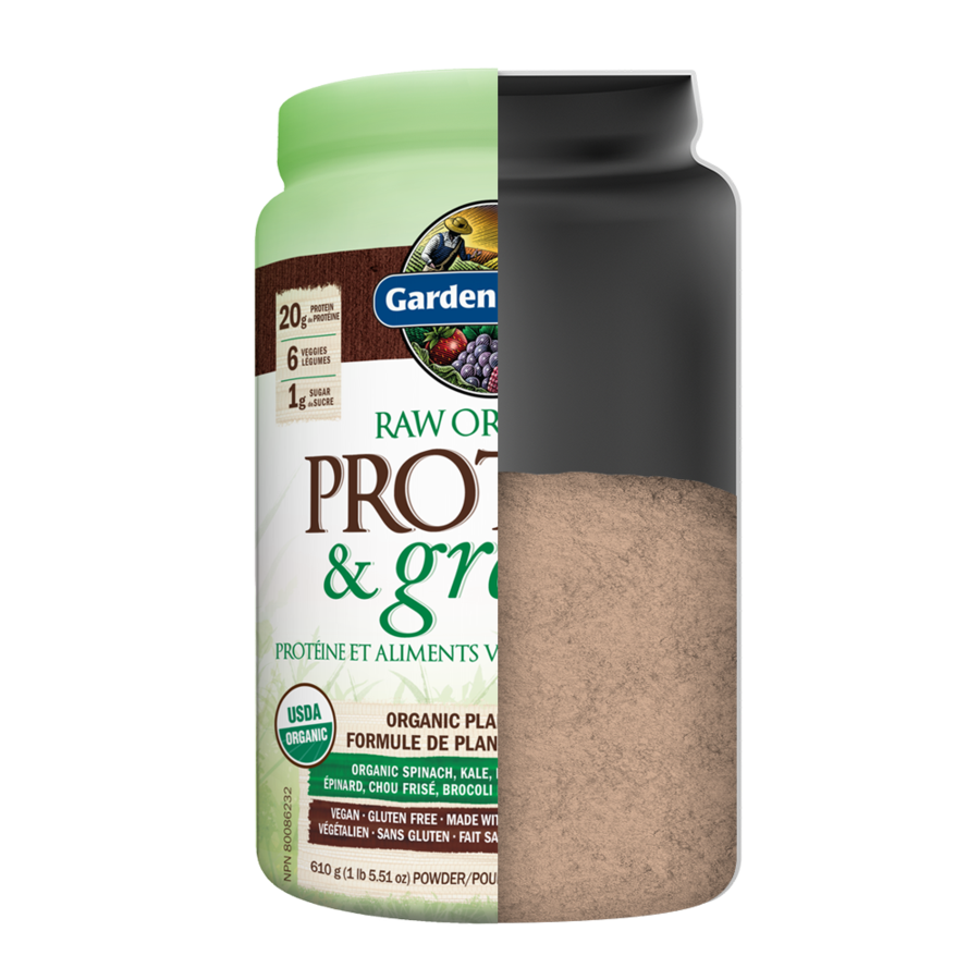 RAW Organic Protein & greens 610 g / Chocolate / g