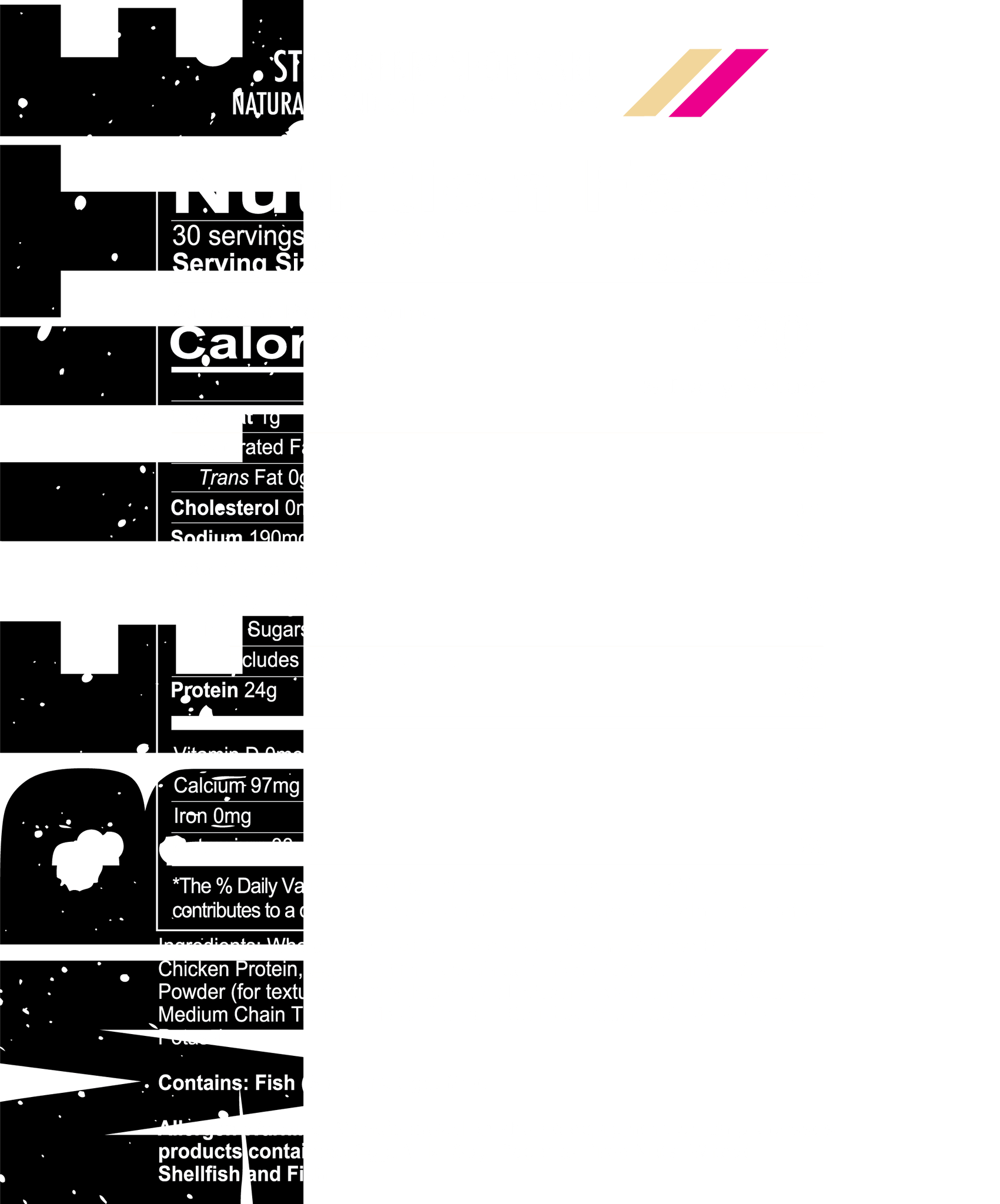 MRE Lite Real Whole Food (Animal Based Protein) 30 Servings 870g / Strawberry Shortcake