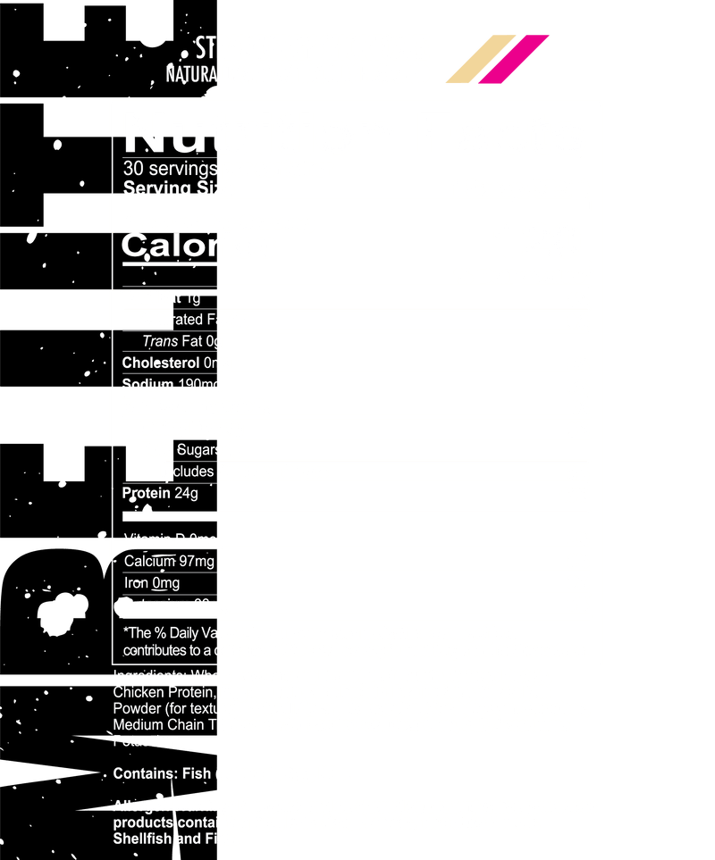 MRE Lite Real Whole Food (Animal Based Protein) 30 Servings 870g / Strawberry Shortcake