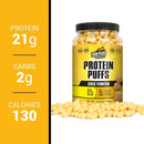 Twin Peaks Protein Puffs - Garlic Parmesan 300g - - Protein snacks