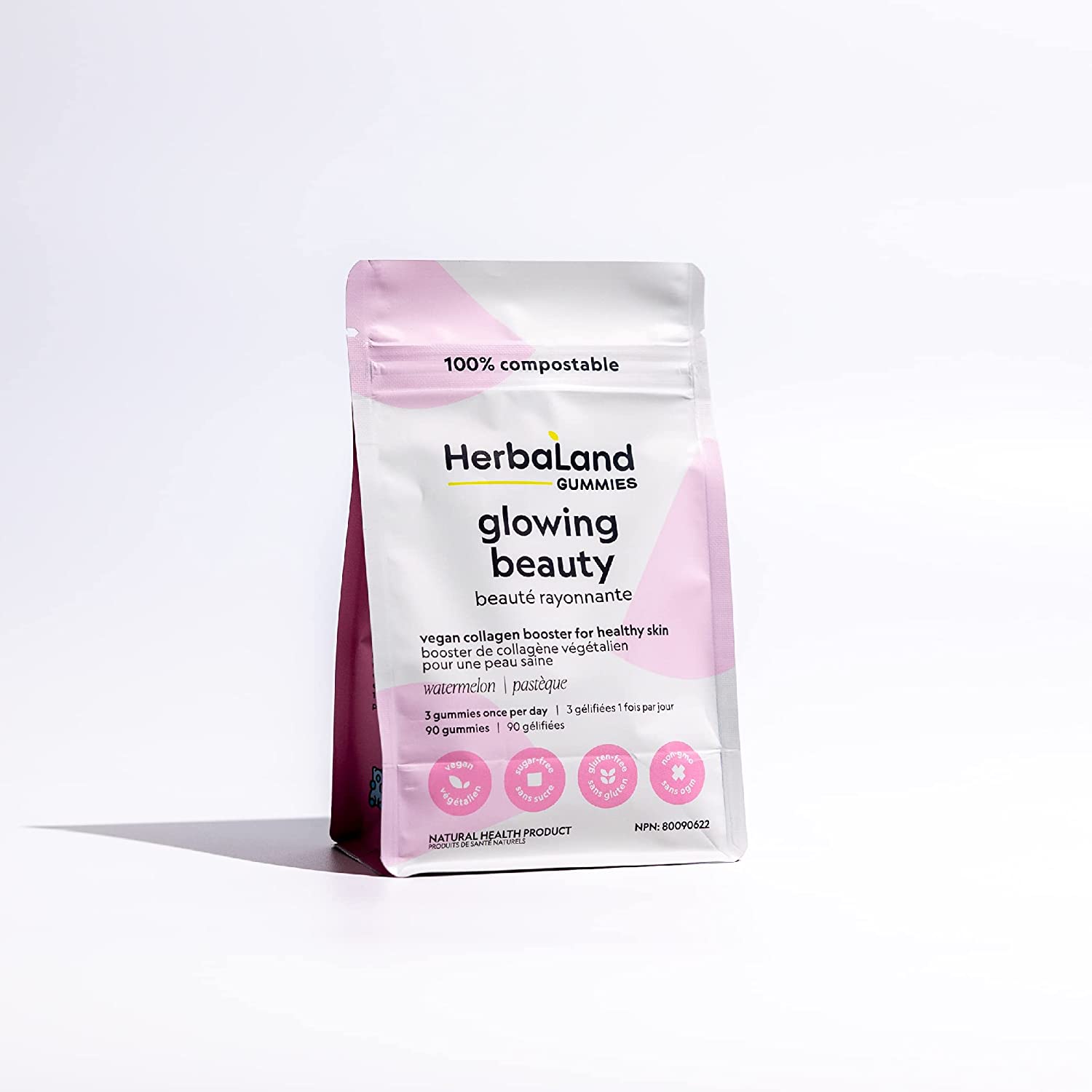 Herbaland Glowing Beauty Gummies for Adults