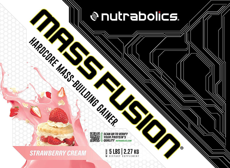 Mass Fusion 5lb / Strawberry Cream