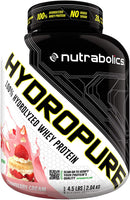 Nutrabolics HydroPure - Strawberry Cream 4.5lb - Protein Powder