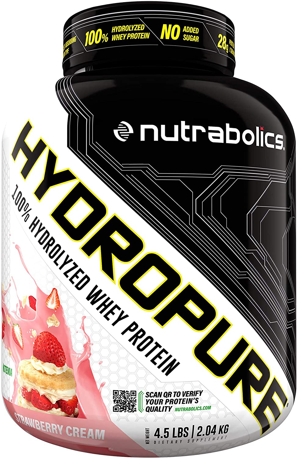 HydroPure 4.5lb / Strawberry Cream