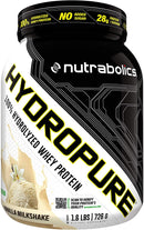 Nutrabolics HydroPure - Vanilla Milkshake 1.6lb - Protein Powder