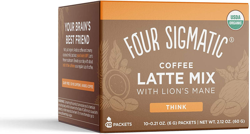 Coffee Latte Mix with Lion's Mane (6gx10) 10