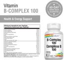 Solaray Vitamin B Complex 100mg - - Vitamin B