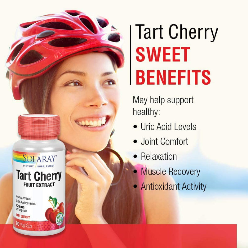 Tart Cherry Fruit Extract 425mg 90