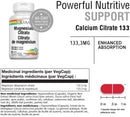 Solaray Magnesium Citrate 400mg - - Cardiovascular Support