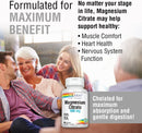 Solaray Magnesium Citrate 400mg - - Cardiovascular Support