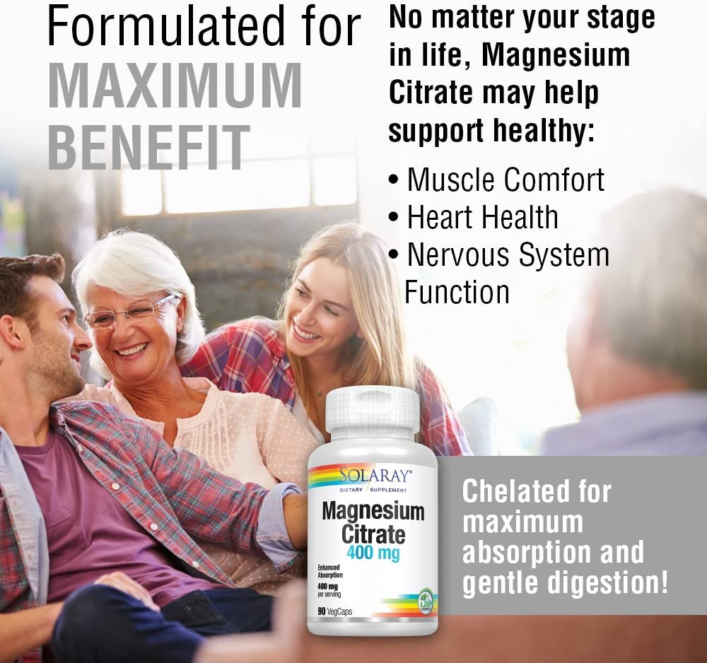 Magnesium Citrate 400mg 90