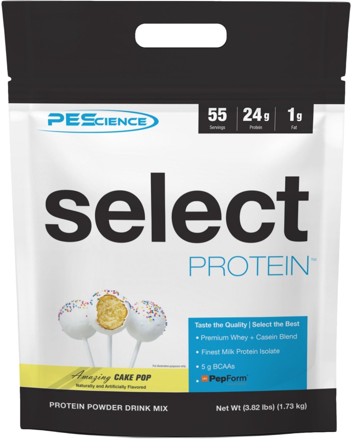 PEScience Select Protein Cake Pop, 55 Servings, SNS Health, Sports Nutrition