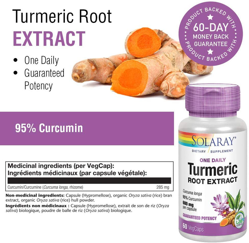 Turmeric Root Extract 300mg 60