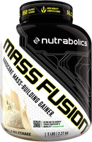 Nutrabolics Mass Fusion - Vanilla Milkshake 5lb - - Mass Gainer