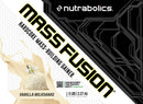Nutrabolics Mass Fusion - Vanilla Milkshake 5lb - - Mass Gainer