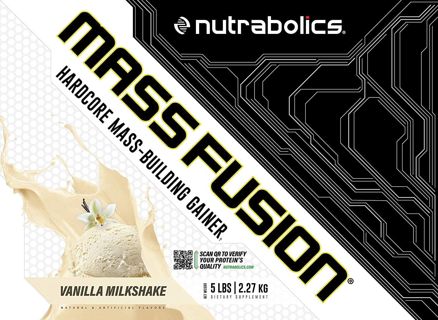 Mass Fusion 5lb / Vanilla Milkshake