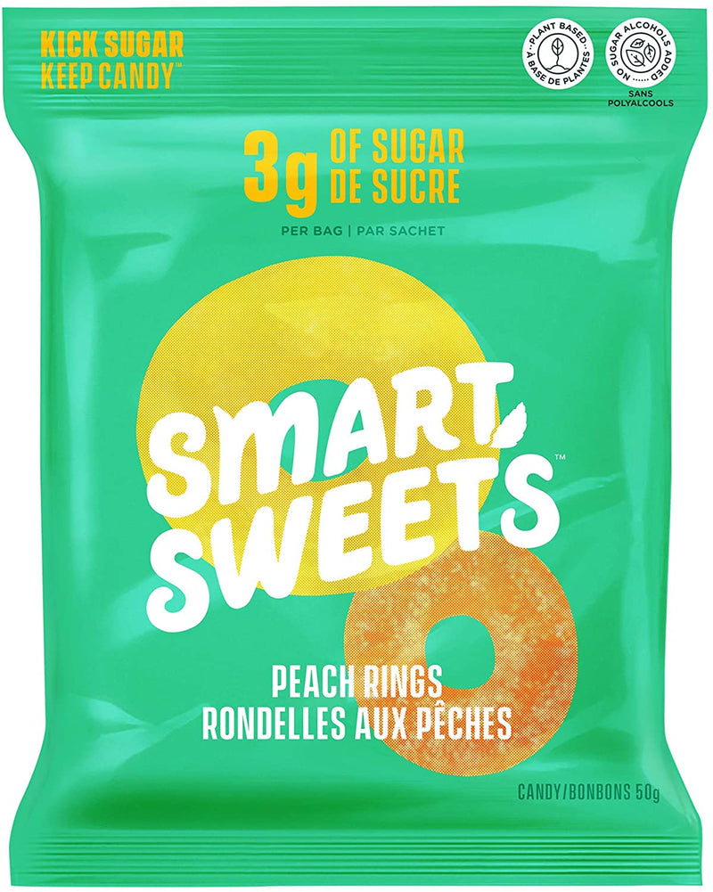 Smart Sweets Candy 50g / Peach Rings