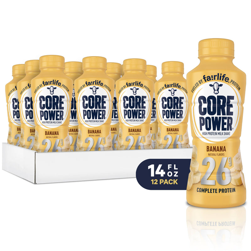 Fairlife Core Power High Protein Shake, Banana / 12 / 414ml, SNS Health, Sports Nutrition