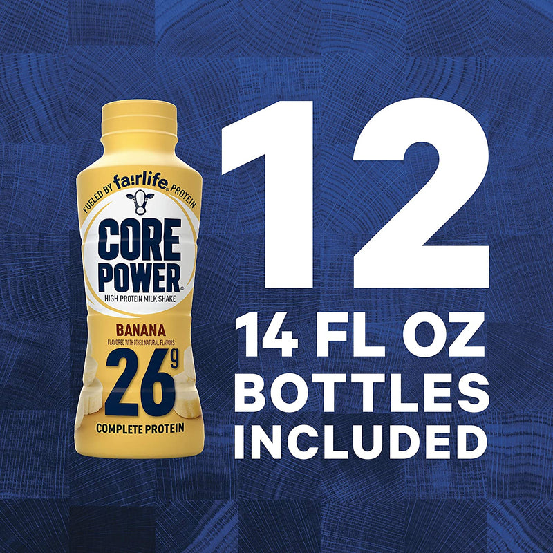 Core Power High Protein Shake Banana / 12