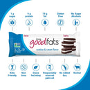 Love Good Fats Protein Snack Bars - Cookies & Cream - Protein snacks