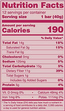 Love Good Fats Chewy-Nutty Protein Bars (12-pack) - Peanut Chocolatey - Protein snacks