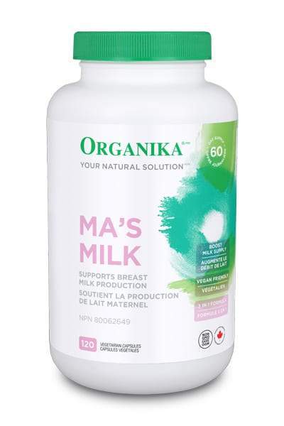 Organika Ma’s Milk, 120 VCAPS
