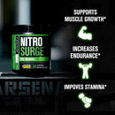 Jacked Factory Nitrosurge - Peach Rings 30 servings - - Pre-Workout